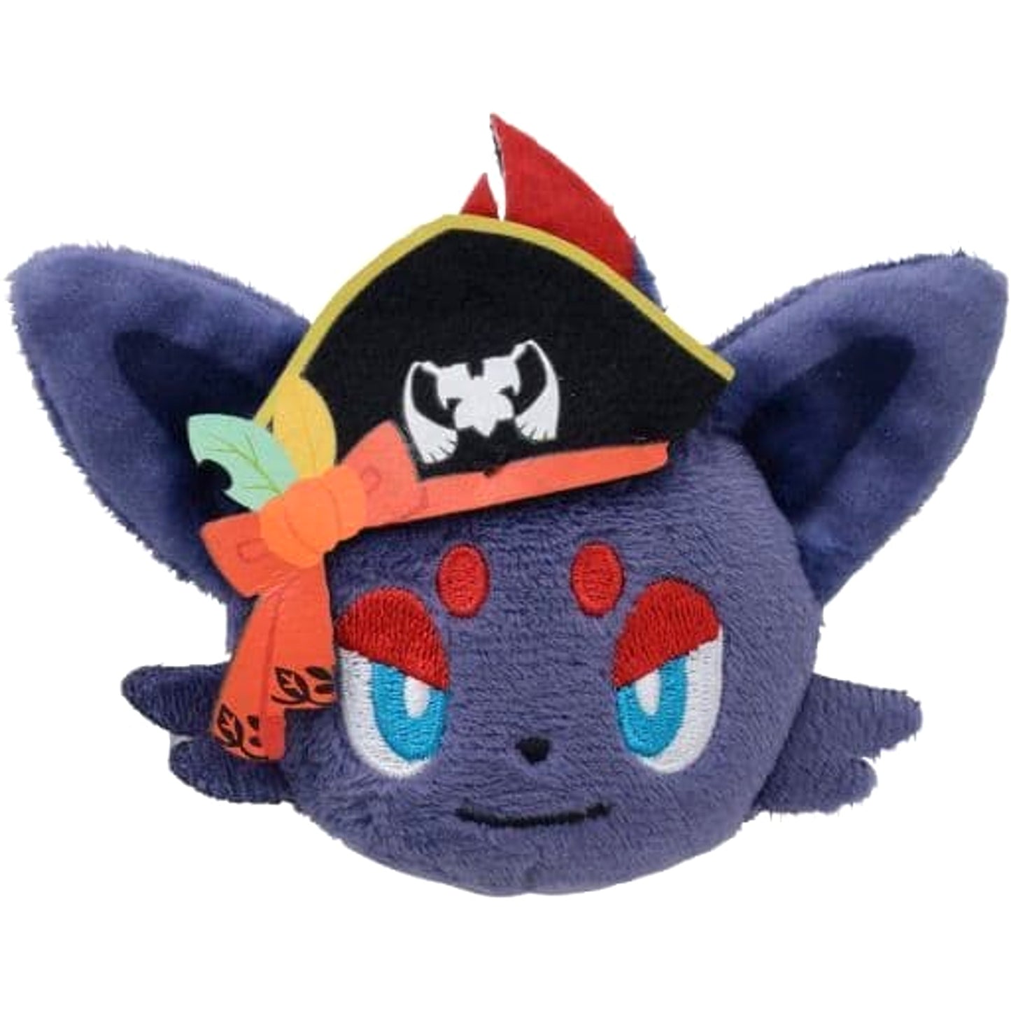 Pokemon Zorua Plush Badge Halloween Harvest Festival Pokemon Center Limited Buttons [USED]