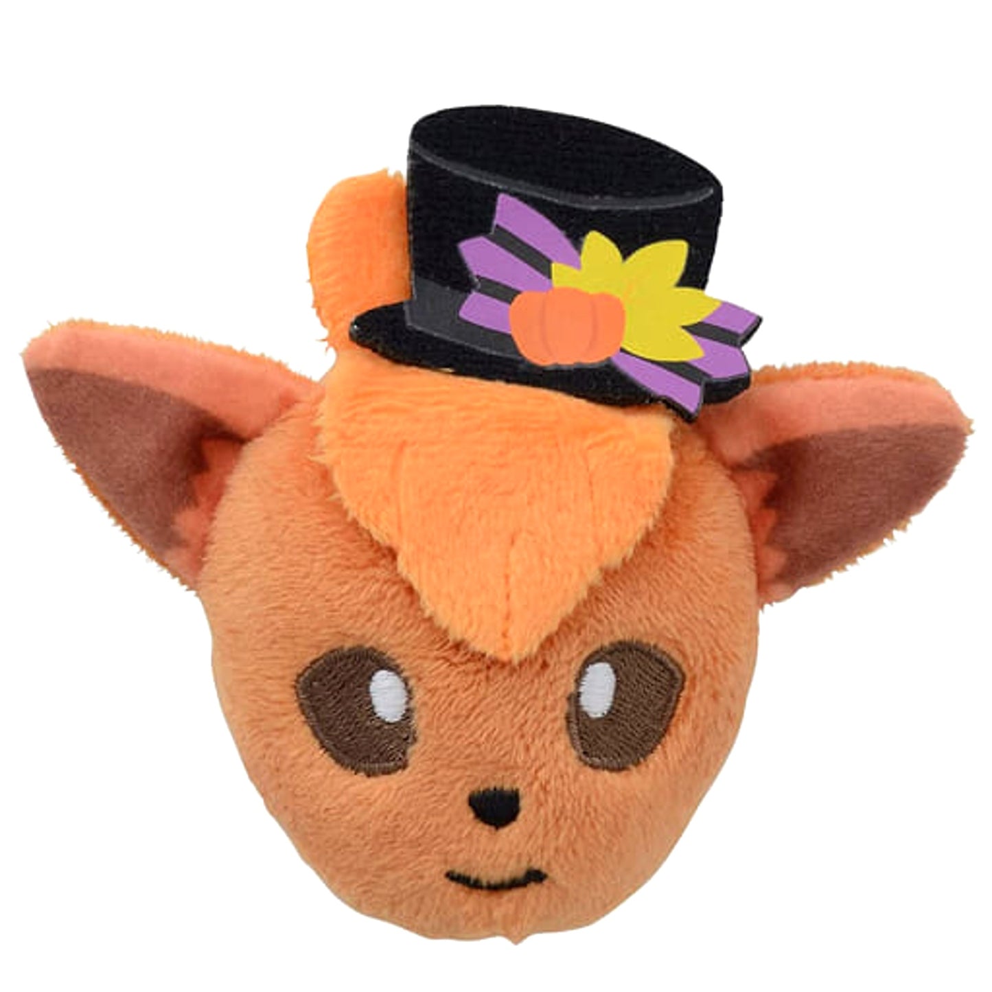 Pokemon Vulpix Plush Badge Halloween Harvest Festival Pokemon Center Limited Buttons [USED]