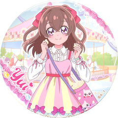 Delicious Party Precure Yui Nagomi Trading Can Badge LAWSON Limited Buttons [USED]