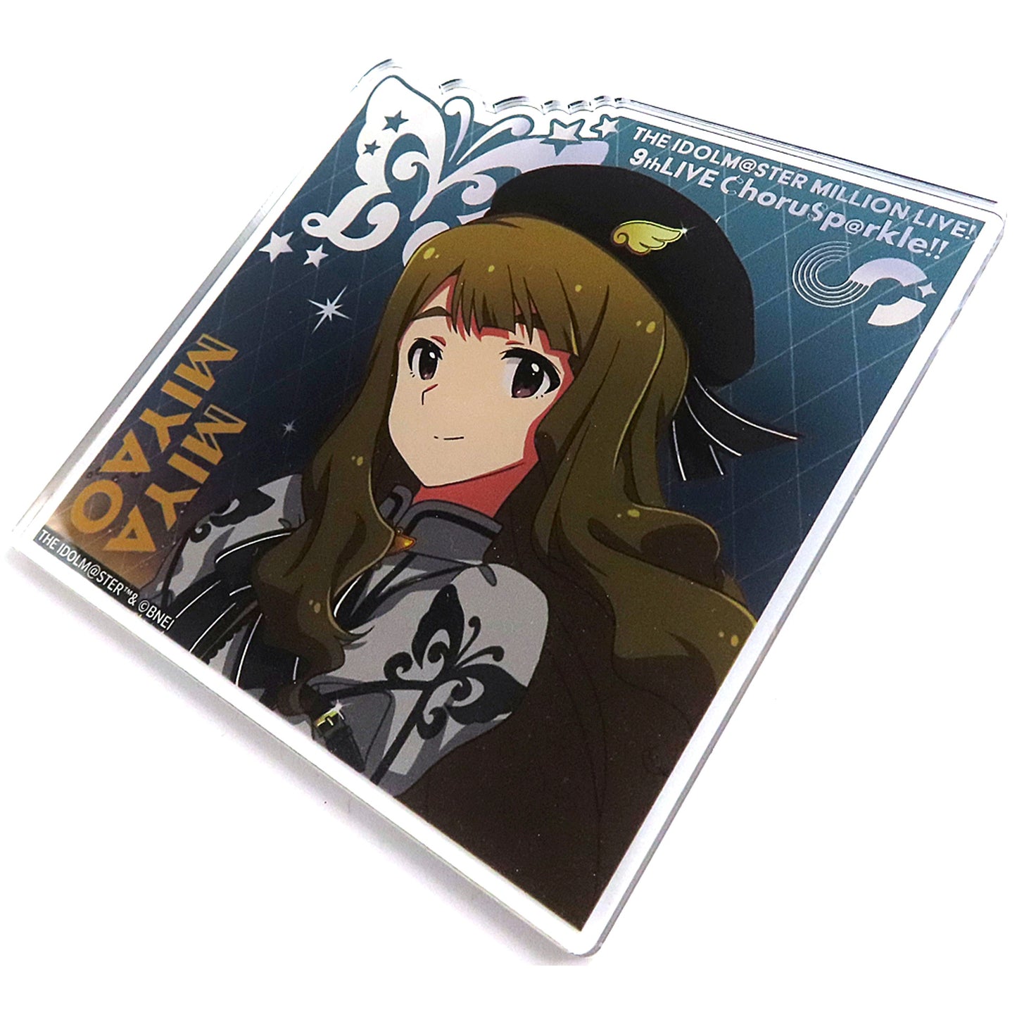 Miya Miyao - 9thLIVE Ver. Official Produce Badge The Idolmaster Million Live! [USED]