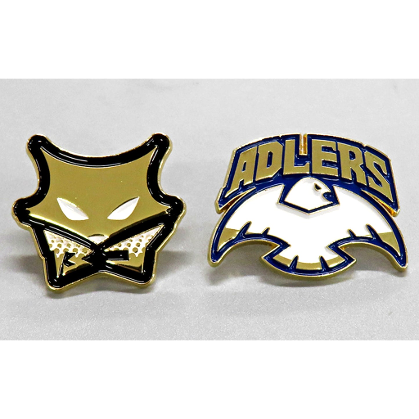 Black Jackal & Adlers Haikyu!! 10th Chronicle Goods Bundled Edition Bonus Team Official Pins Set of 2 [USED]