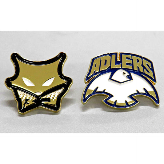 Black Jackal & Adlers Haikyu!! 10th Chronicle Goods Bundled Edition Bonus Team Official Pins Set of 2 [USED]