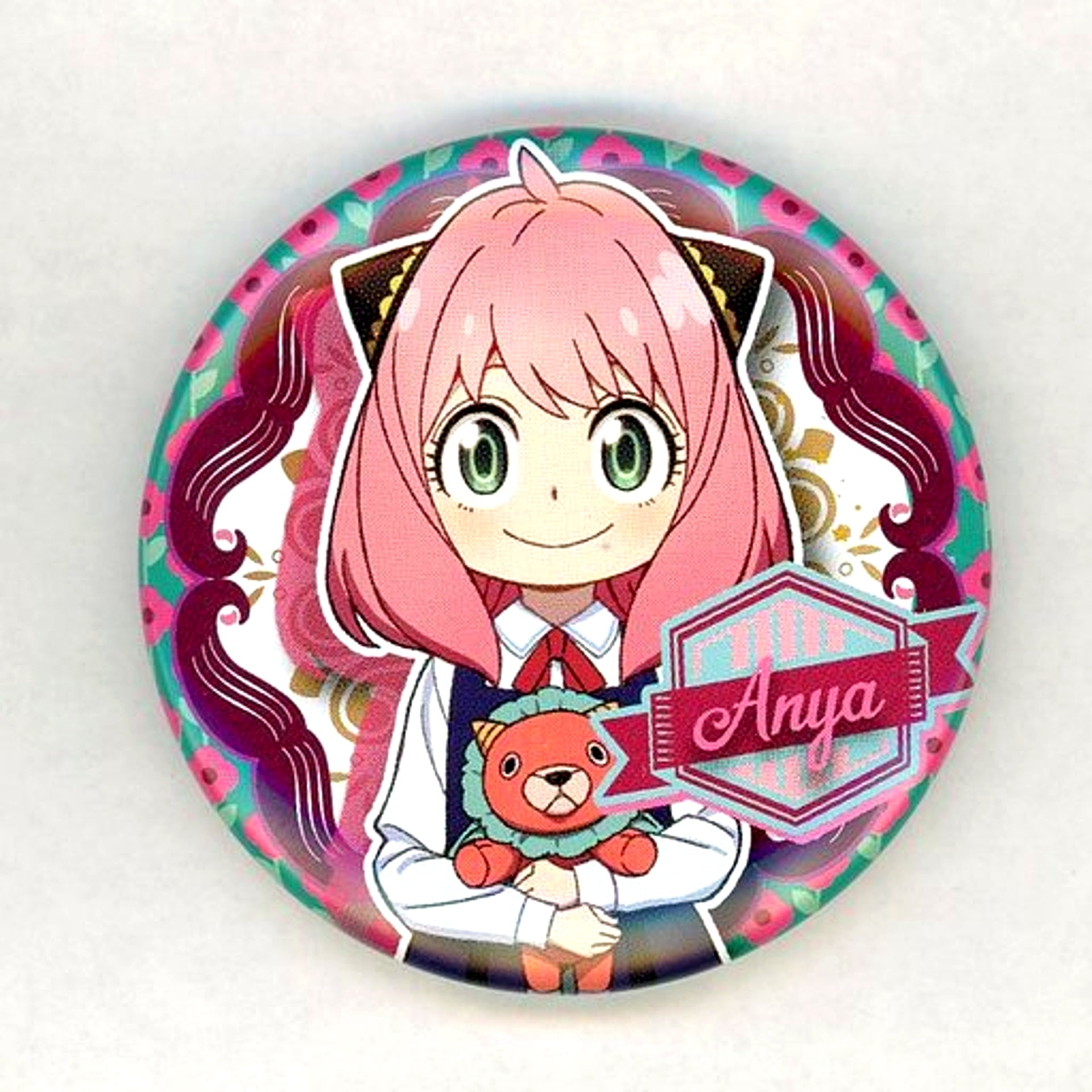 Anya Forger - Plush SPY x FAMILY Badge [USED]