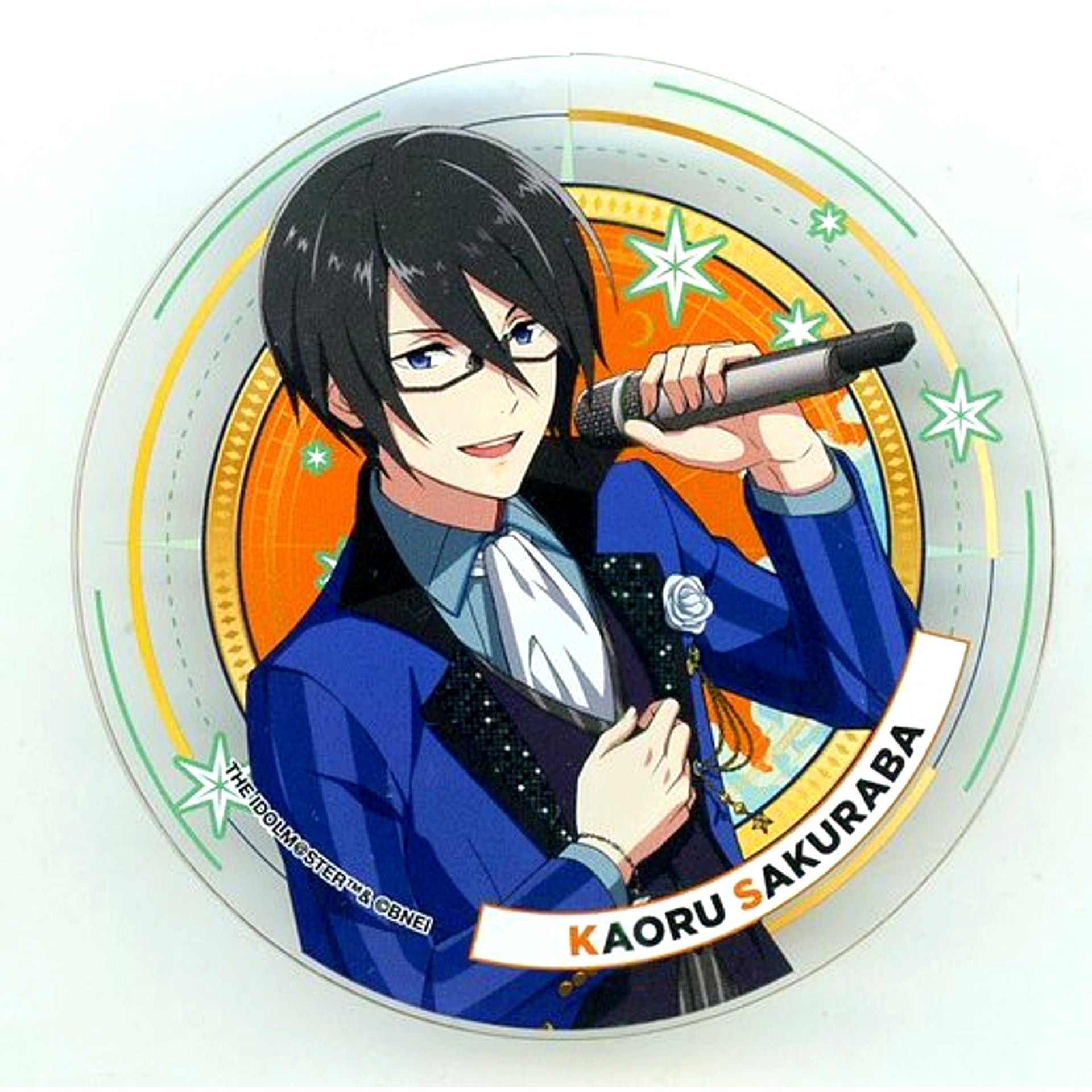 Kaoru Sakuraba THE IDOLM@STER SideM 7th STAGE GROW&GLOW Official Produce Button [USED]