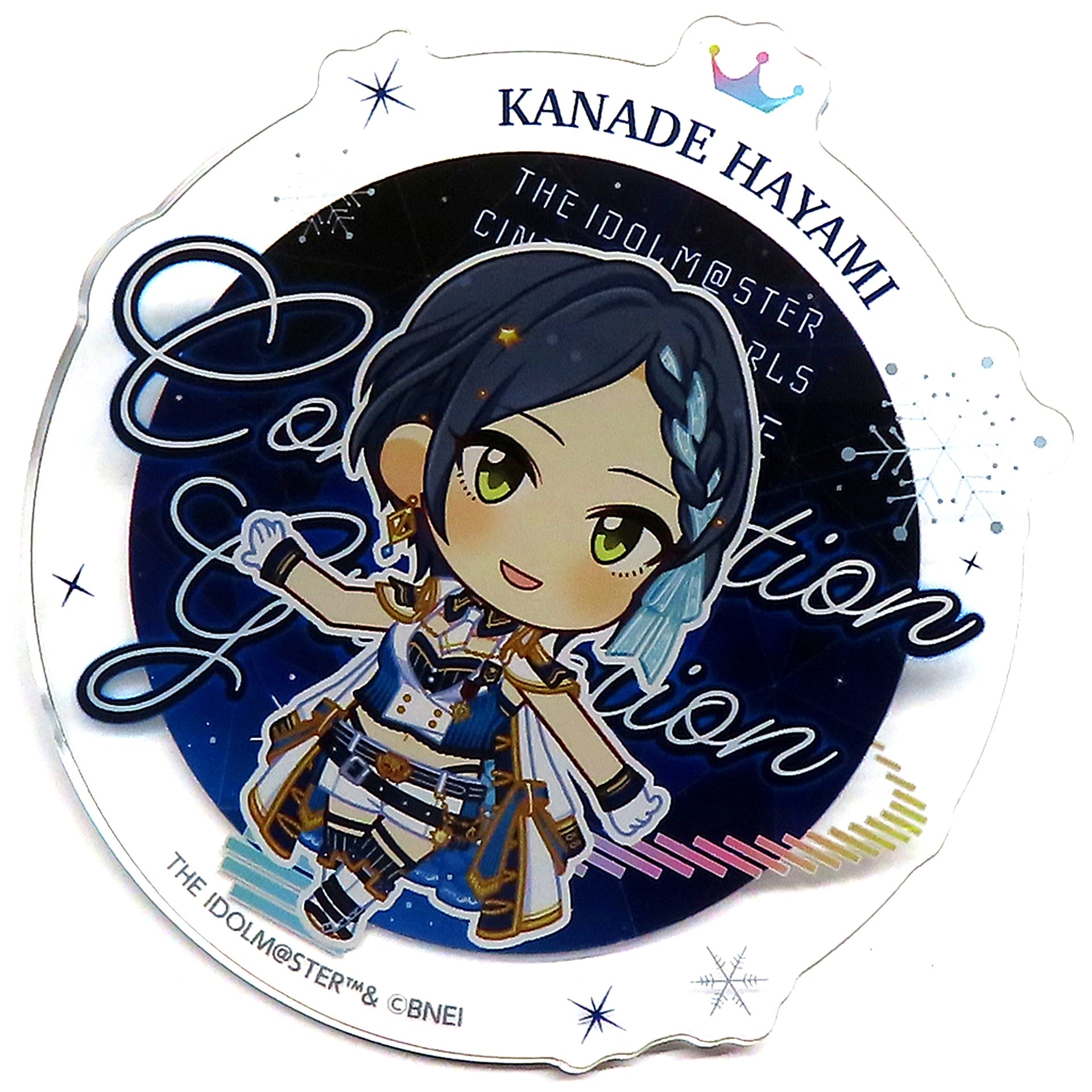 Kanade Hayami - Constellation Gradation Ver. Official Produce Badge The Idolmaster Cinderella Girls [USED]