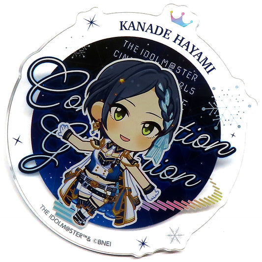 Kanade Hayami - Constellation Gradation Ver. Official Produce Badge The Idolmaster Cinderella Girls [USED]