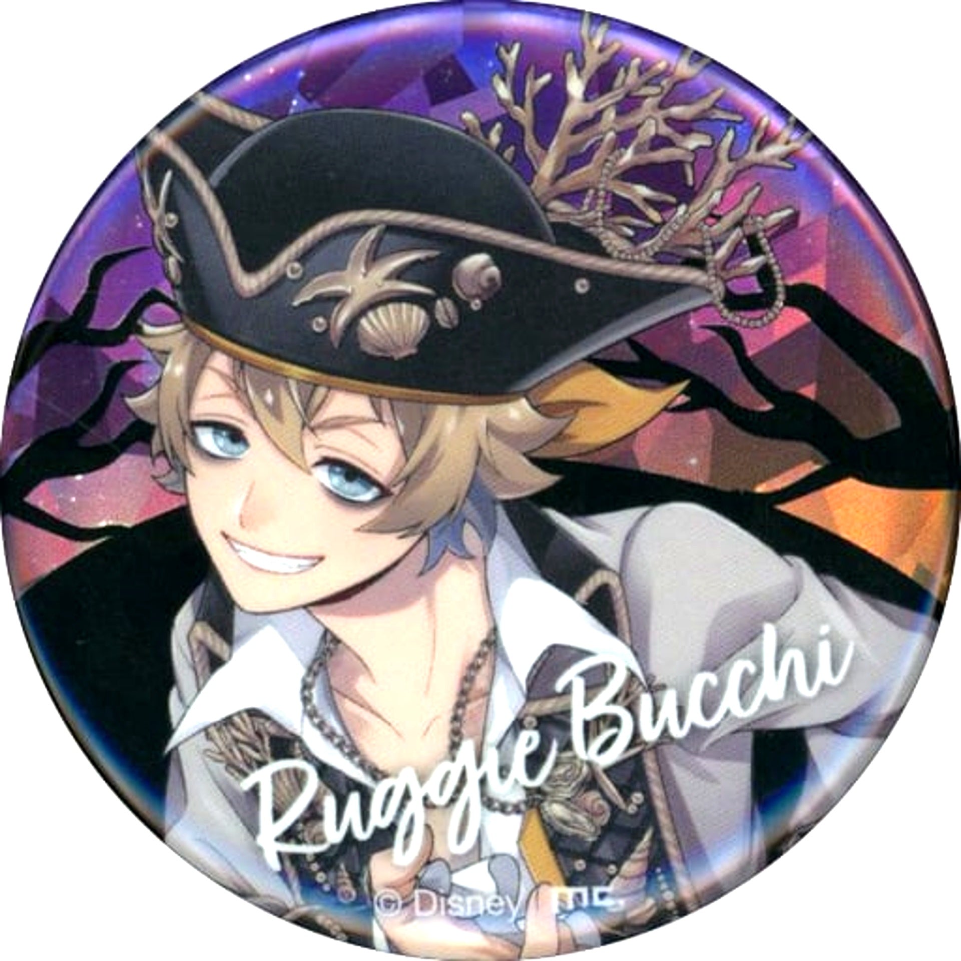 Ruggie Bucchi Disney Twisted-Wonderland Trading Button Collection A Scary Dress Ver. animate Limited [USED]