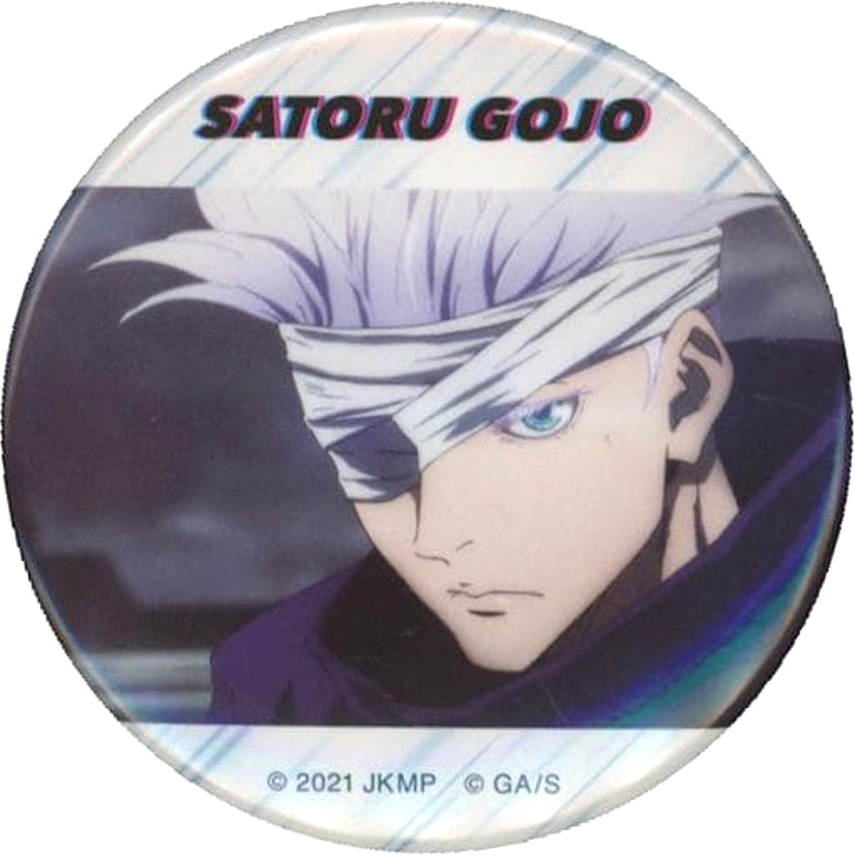 Jujutsu Kaisen 0 Satoru Gojo One Eye Character Badge Collection Satoru Gojo Box Buttons [USED]