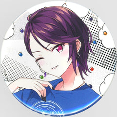 VTuber Nijisanji Gundo Mirei Random Can Badge Blue Nijisanji Festival 2022 Limited Buttons [USED]