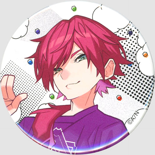 VTuber Nijisanji Lauren Iroas Random Can Badge Violet Nijisanji Festival 2022 Limited Buttons [USED]