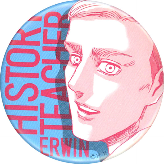 Erwin Smith B Ver. Attack on Titan Online Exhibition Attack on School Castes Trading Button Vol.2 [USED]