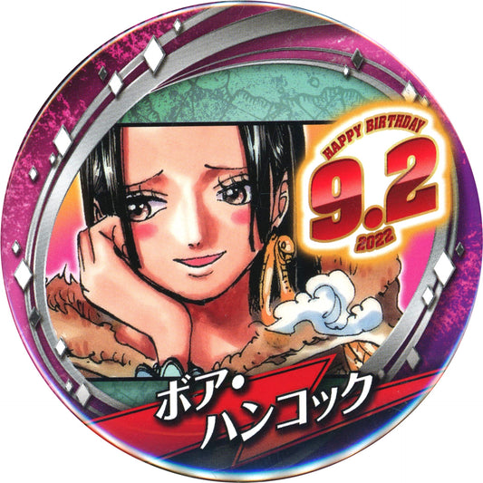 Boa Hancock One Piece Birthday Button 2022 [USED]