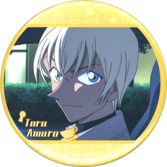Toru Amuro In Car Detective Conan TV-animation Badge Button Vol.3 Detective Conan Cafe in Shanghai [USED]