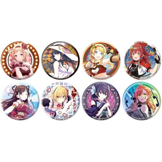 THE IDOLM@STER Shiny Colors Mano Sakuragi & Others Jewelry Can Badges Vol.1 All 8 Types Set Buttons [USED]