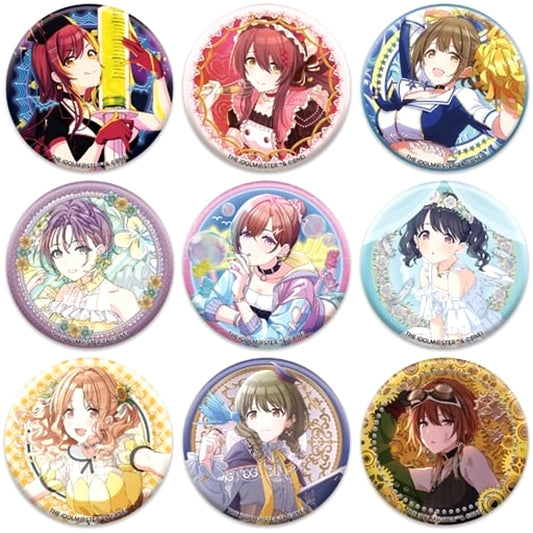 THE IDOLM@STER Shiny Colors Amana Osaki & Others Jewelry Can Badges Vol.3 All 9 Types Set Buttons [USED]