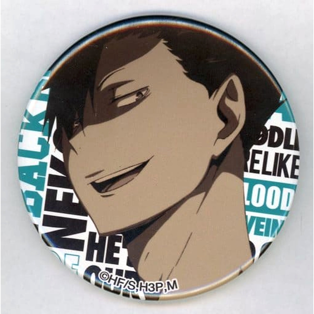 Haikyu!! x WEGO Tetsuro Kuroo Can Badge Buttons [USED]