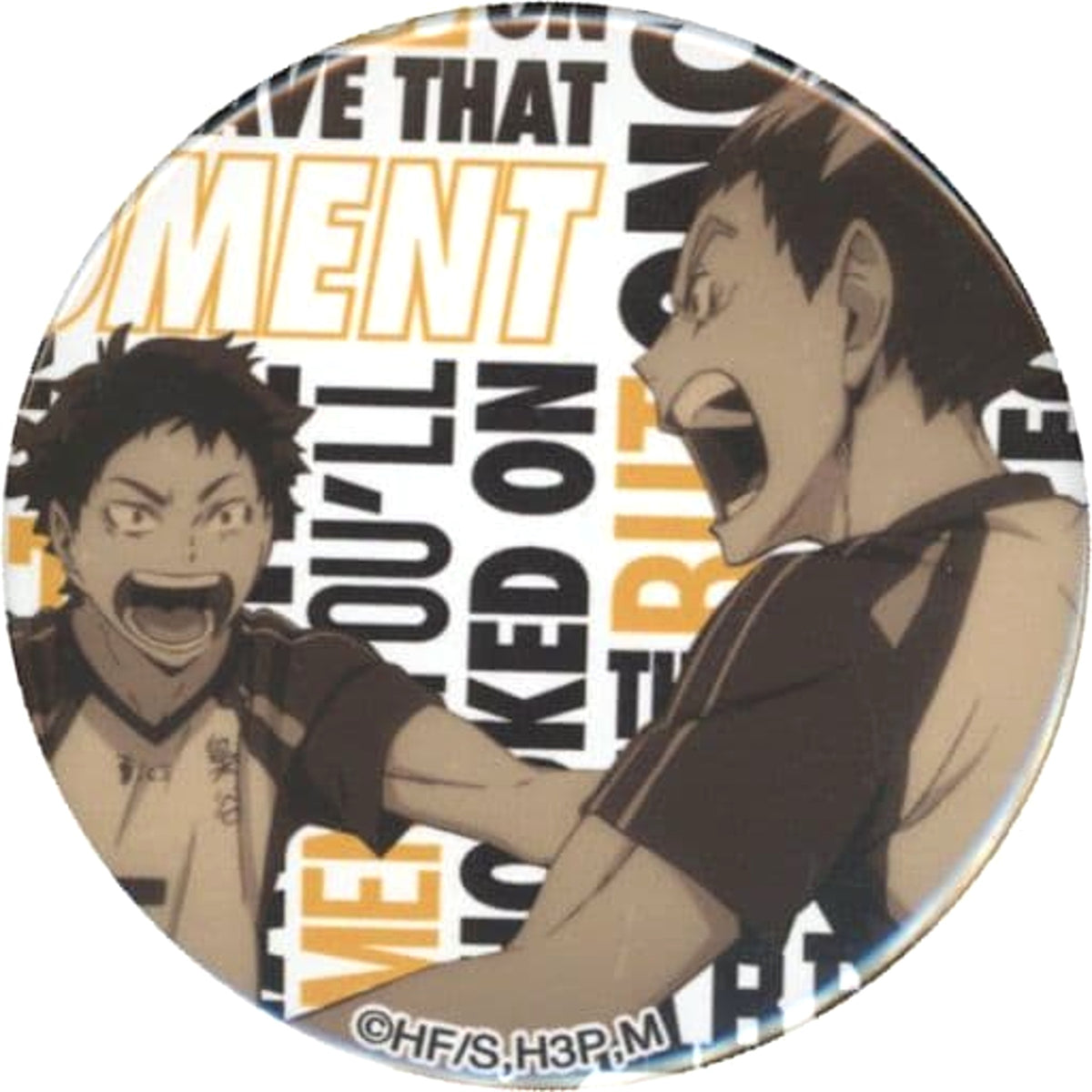 Haikyu!! x WEGO Kotaro Bokuto Keiji Akaashi Can Badge Buttons [USED]