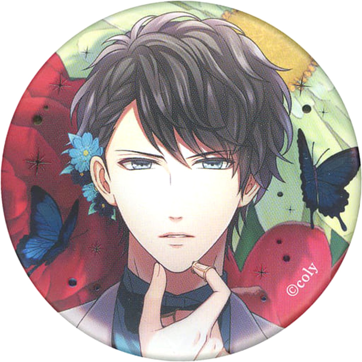 Stand My Heroes Itsuki Aoyama Trading Can Badge The Butterfly Effect animate Girls Festival 2022 Limited Buttons [USED]