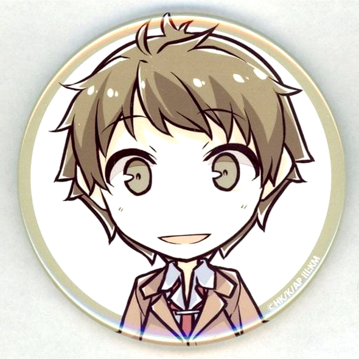 Yuma Kunimi Mini Character Button Kujibikido Rascal Does Not Dream Series Online Kuji 2022 Fall D-17 Prize [USED]