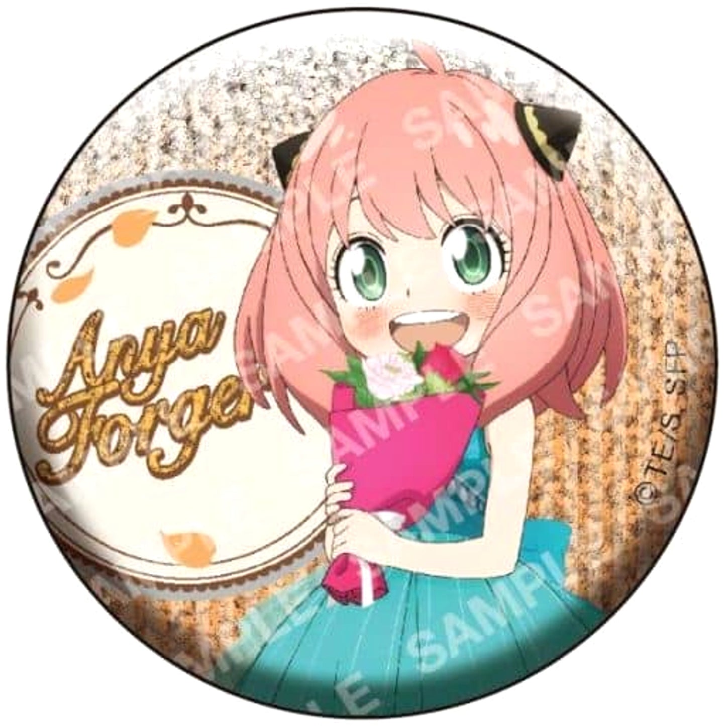 Anya Forger Glitter SPY x FAMILY Button Collection [USED]