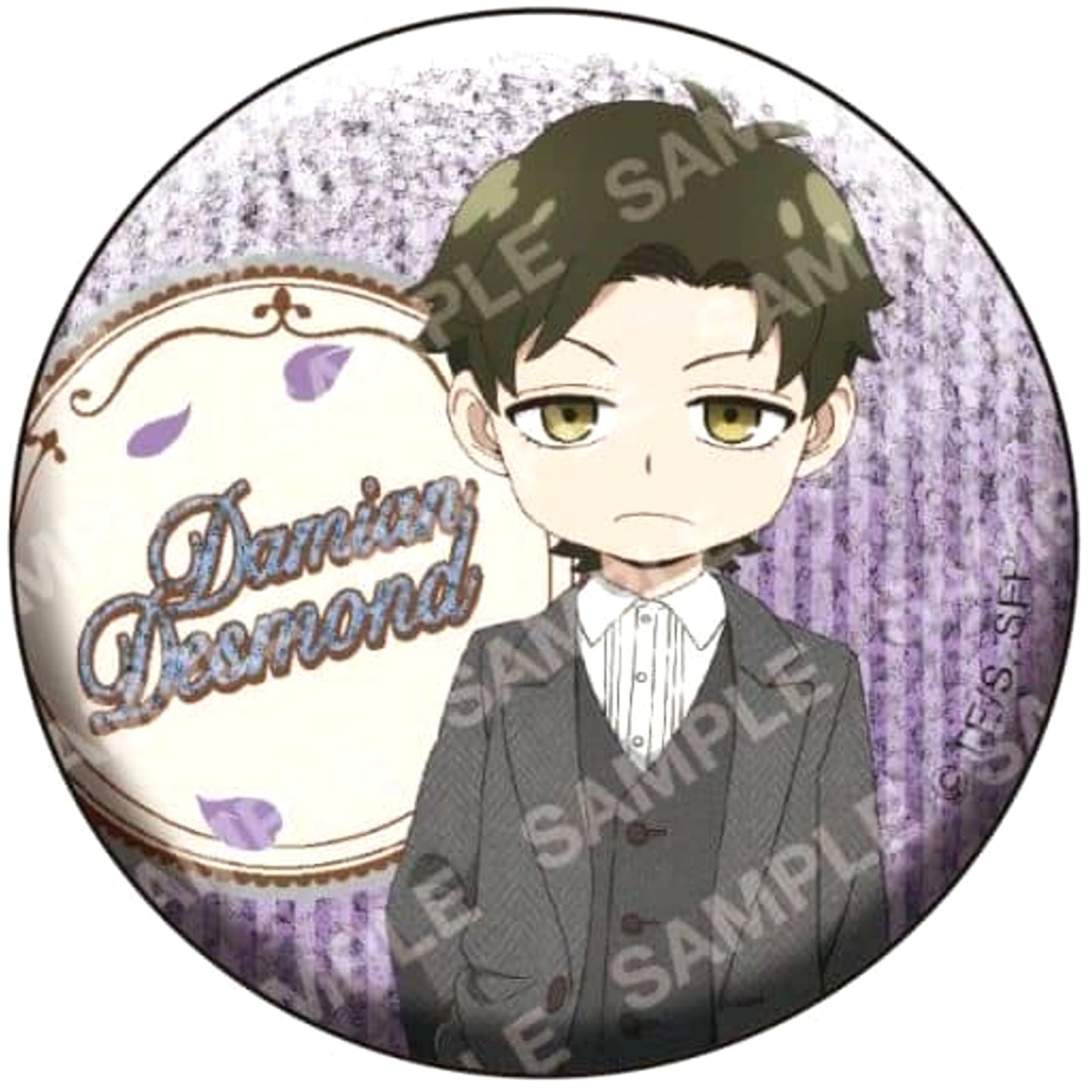 Damian Desmond Glitter SPY x FAMILY Button Collection [USED]