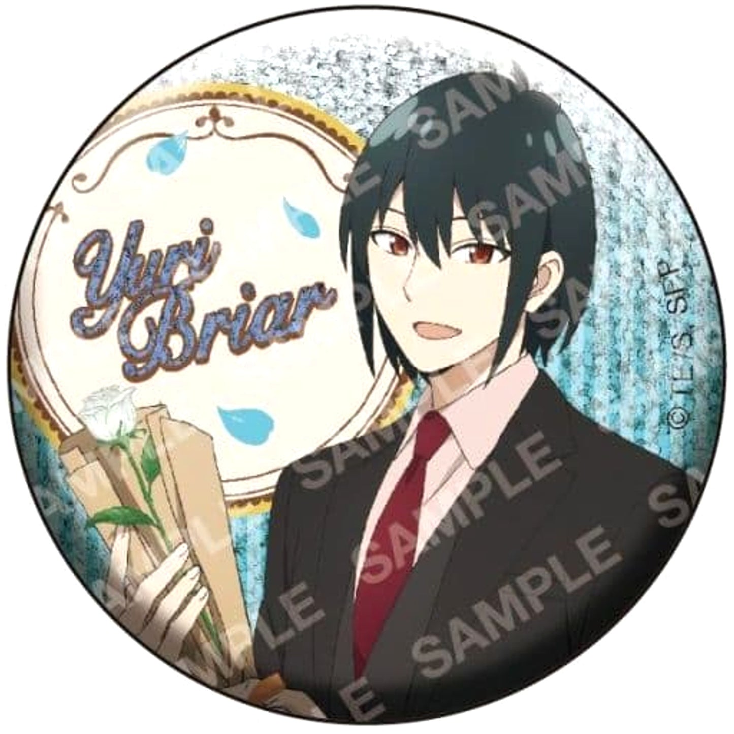 SPY x FAMILY Yuri Briar Glitter Can Badge Collection Buttons [USED]