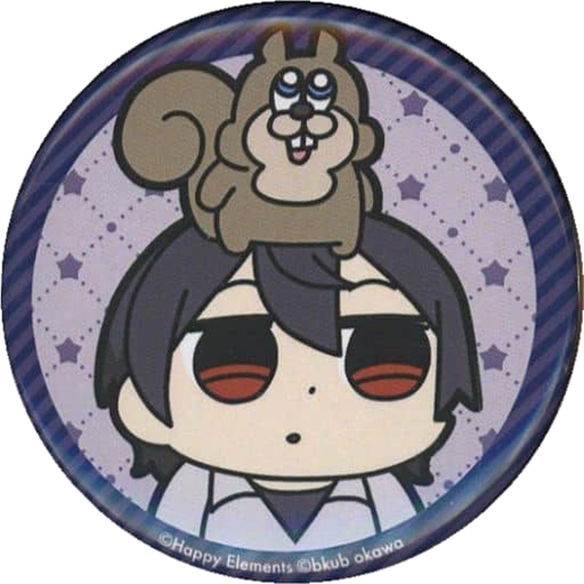 Ensemble Stars!! X Bukubu Okawa Ritsu Sakuma Ensembukubu Stars! Trading Can Badge Vol.2 animate Girls Festival 2022 Limited Buttons [USED]