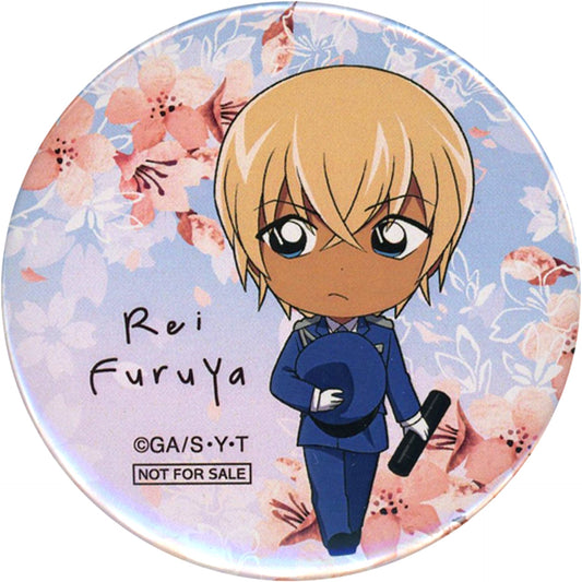 Rei Furuya Bonus Ver. Detective Conan Niitengo Button Collection SAKURA Graduation Ver. Chara-Ani BOX Purchase Bonus [USED]