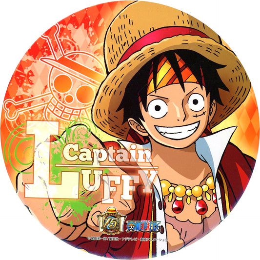 Monkey D. Luffy One Piece BIG Button Seven & i Limited [USED]