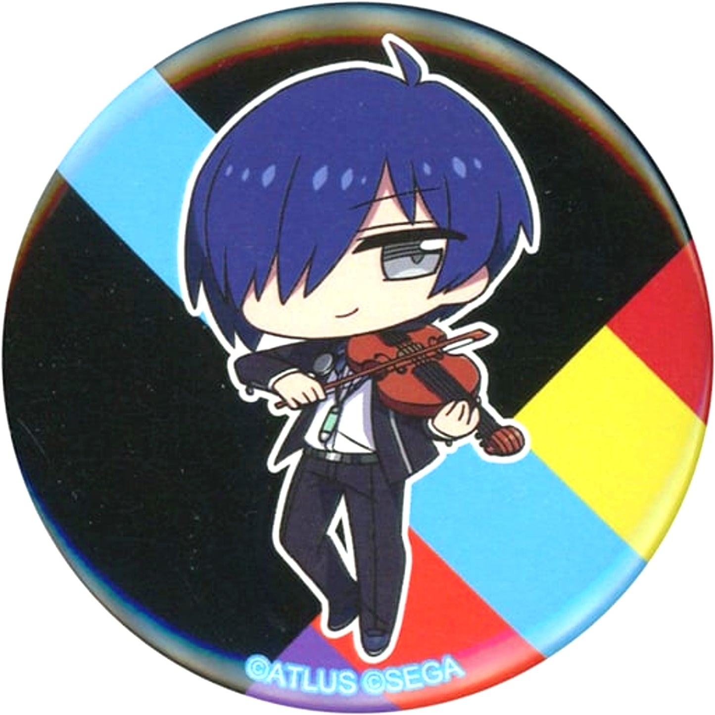 Male Protagonist Persona 3 Trading P-SOUND Gacha Button PERSONA SUPER LIVE P-SOUND WISH 2022 Crossing Journeys [USED]