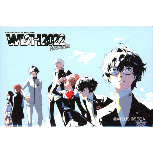 Event Visual PERSONA SUPER LIVE P-SOUND WISH 2022 Trading P-SOUND Gacha Button Crossing Journeys [USED]
