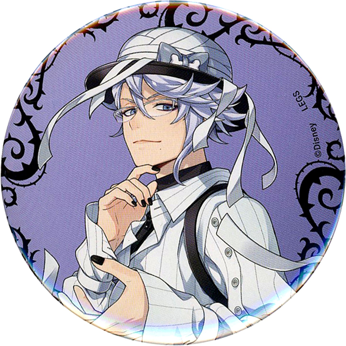 Azul Ashengrotto Disney Twisted-Wonderland Big Button OH MY CAFE 3rd [USED]