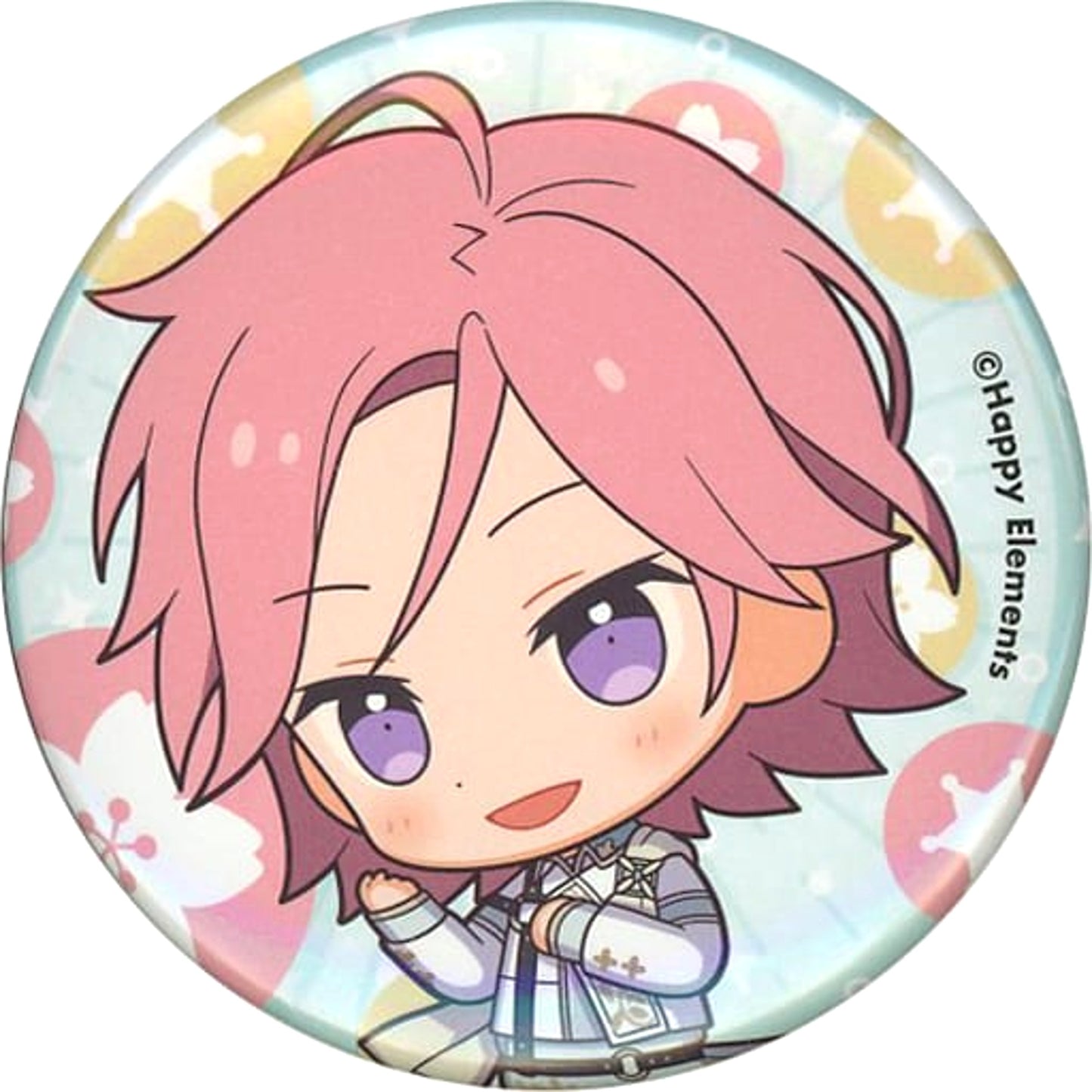 Ensemble Stars!! Kohaku Oukawa Double Face Illustrated Visual Badge Collection Group B animate cafe Limited Buttons [USED]