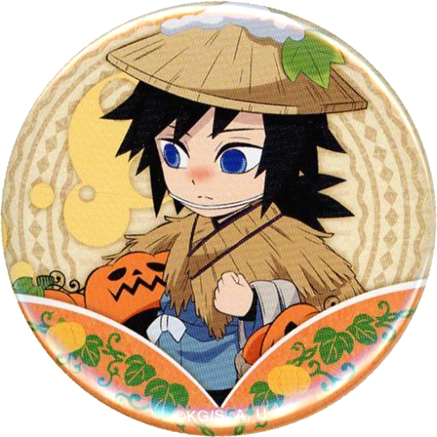 Giyu Tomioka Normal Demon Slayer: Kimetsu no Yaiba x ufotable Cafe Machi Asobi Cafe Halloween Event 2022 Random Button A [USED]