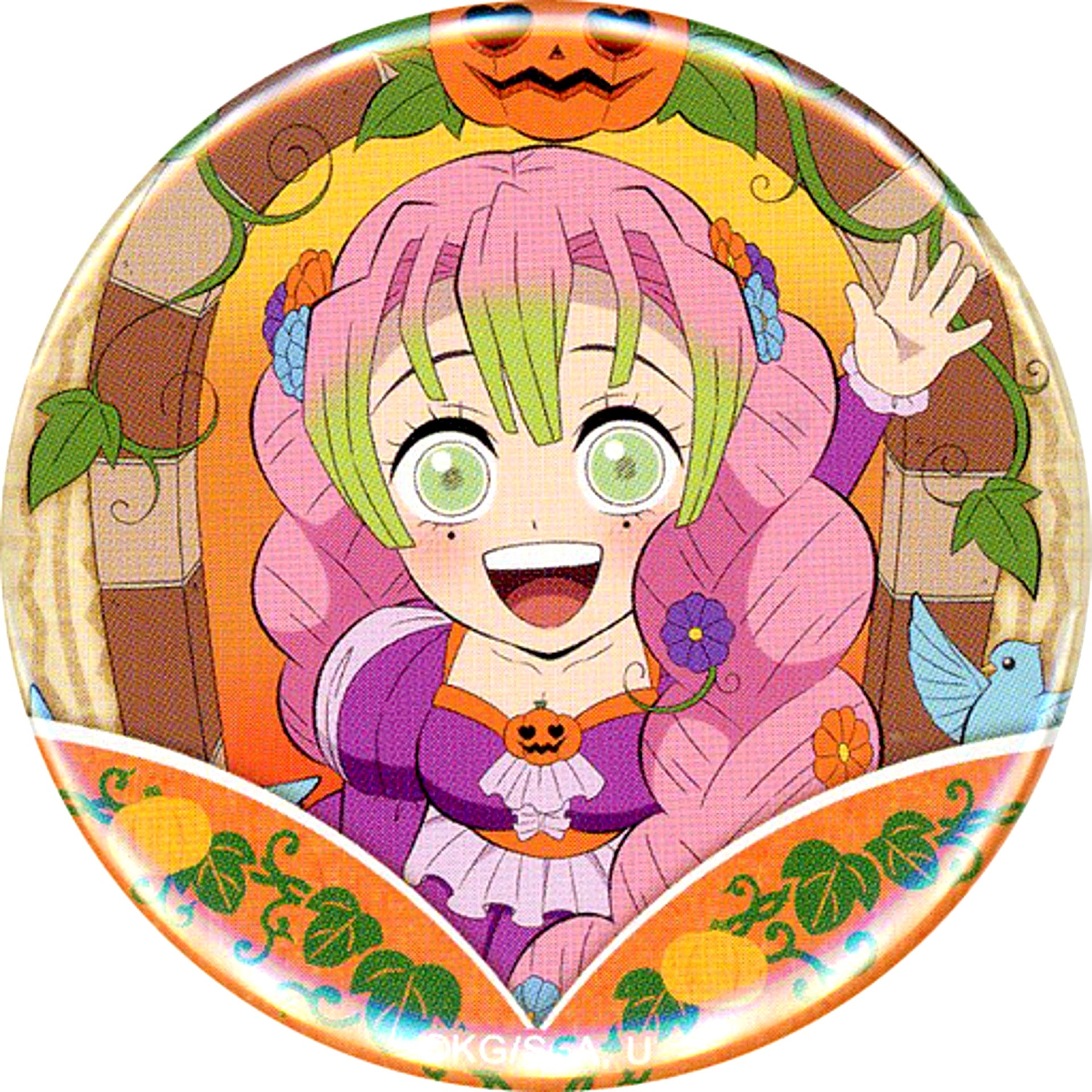 Mitsuri Kanroji Demon Slayer ufotable Cafe Machi Asobi CAFE Halloween Event 2022 Random Button A Normal [USED]