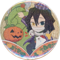 Demon Slayer: Kimetsu no Yaiba Obanai Iguro Lame Random Can Badge B Ufotable Cafe Machi Asobi Cafe Halloween Event 2022 Limited Buttons [USED]