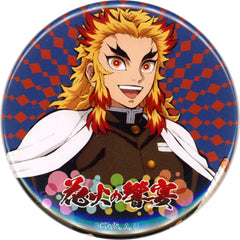 Demon Slayer: Kimetsu no Yaiba Kyojuro Rengoku Random Can Badge Fireworks Resonance Banquet Limited Buttons [USED]