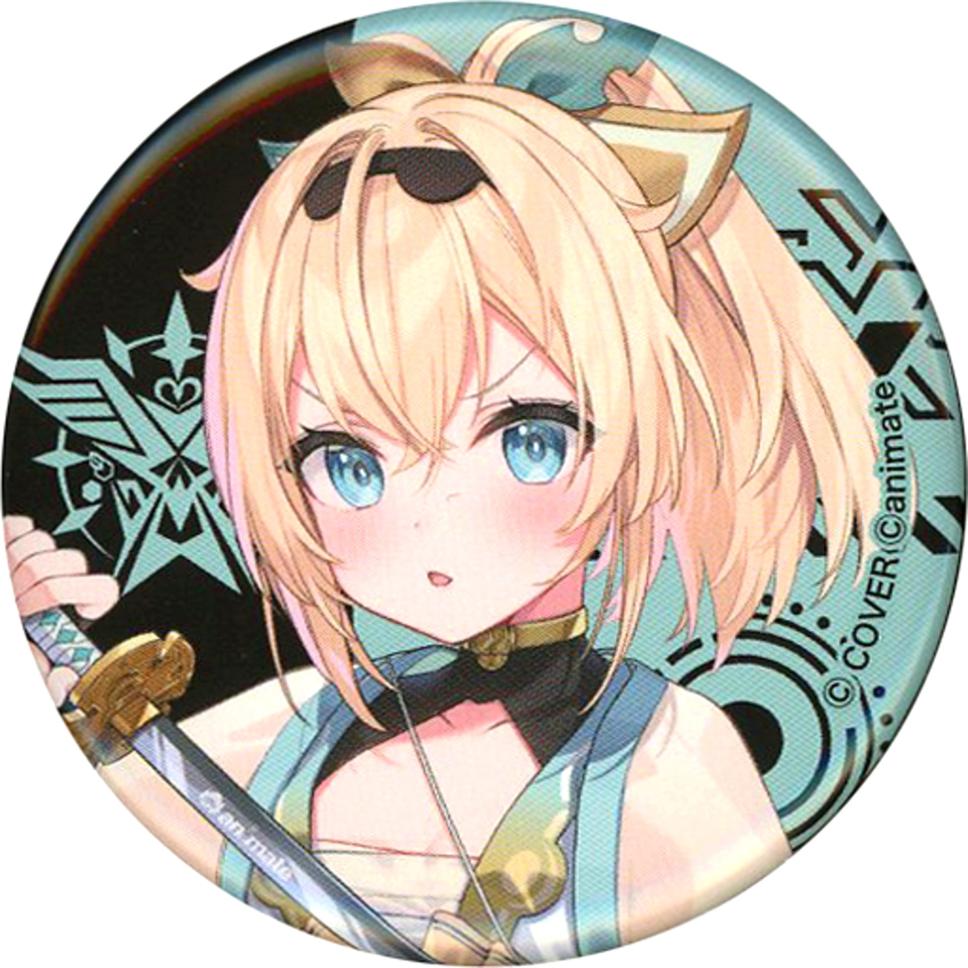 Kazama Iroha Virtual YouTuber Hololive Secret Society holoX Button Collection [USED]