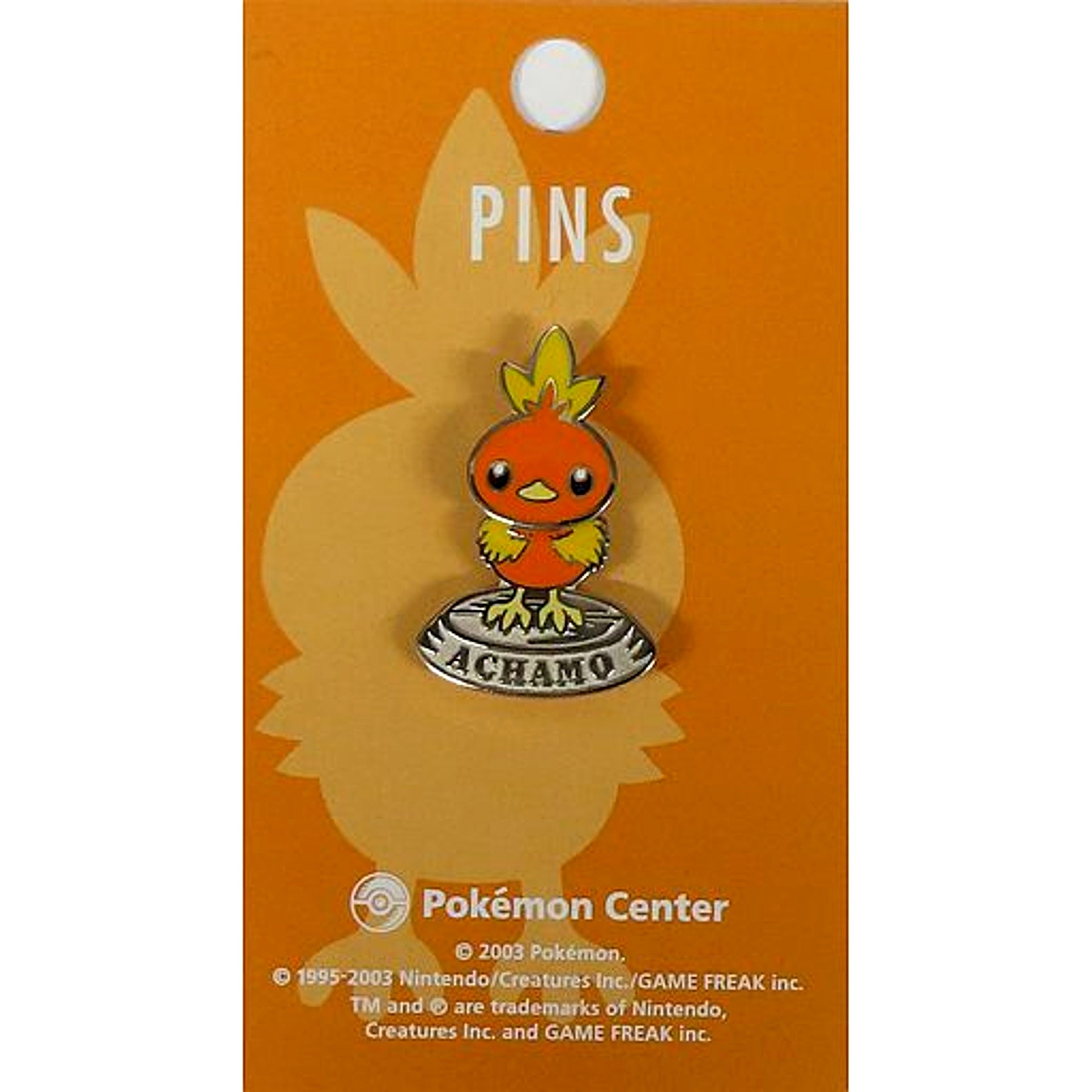 Torchic Full Body Pokemon Pins Pokemon Center Limited [USED]