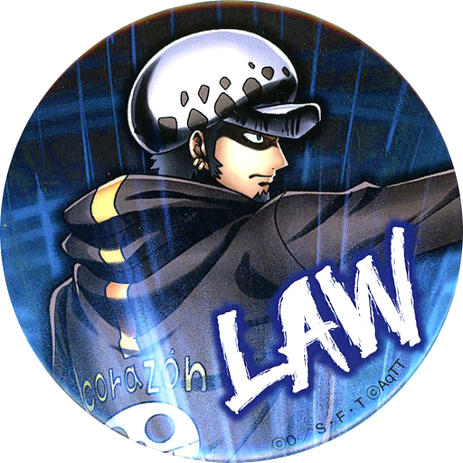 Trafalgar Law One Piece Strong Collection Button Tokyo One Piece Tower Ltd [USED]
