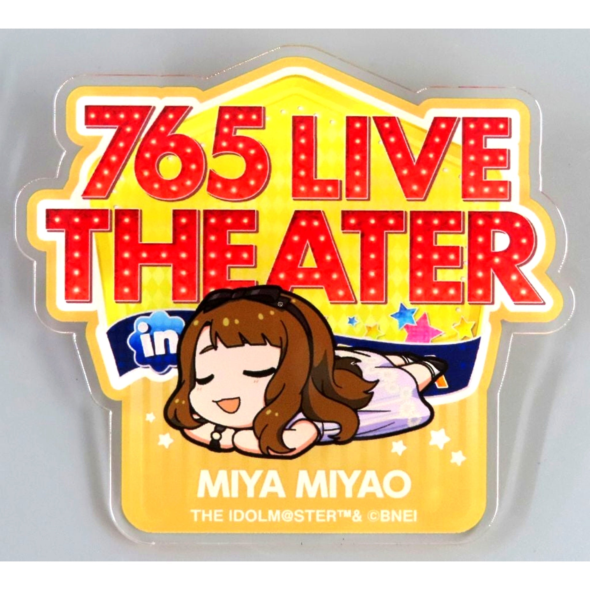 Miya Miyao Official Produce Badge The Idolmaster Million Live Theater Days 5th Anniv Exhibition 765 Live Theater in Akihabara [USED]