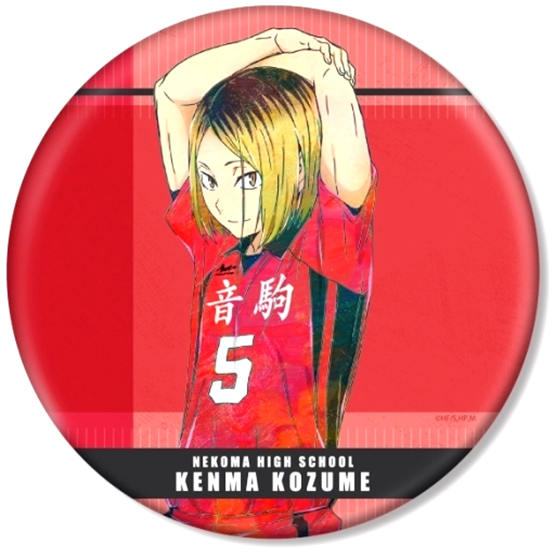 Kenma Kozume Haikyu!! Ani-Art Vol.7 BIG Button [USED]