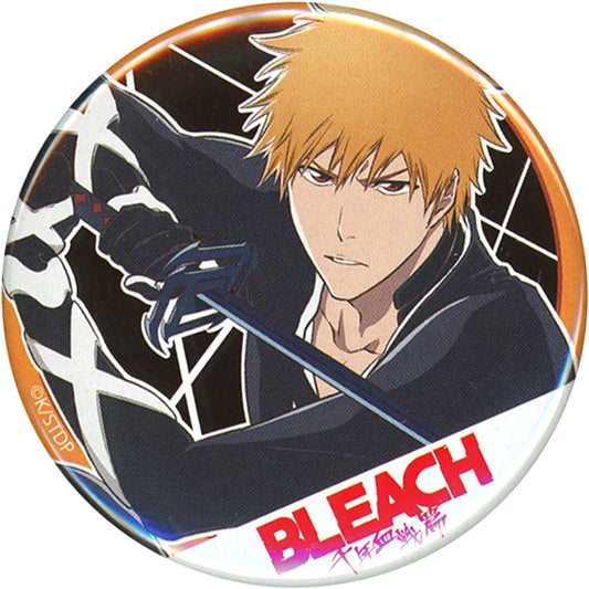 Ichigo Kurosaki BLEACH Thousand-Year Blood War x Karaoke Manekineko Trading Button [USED]