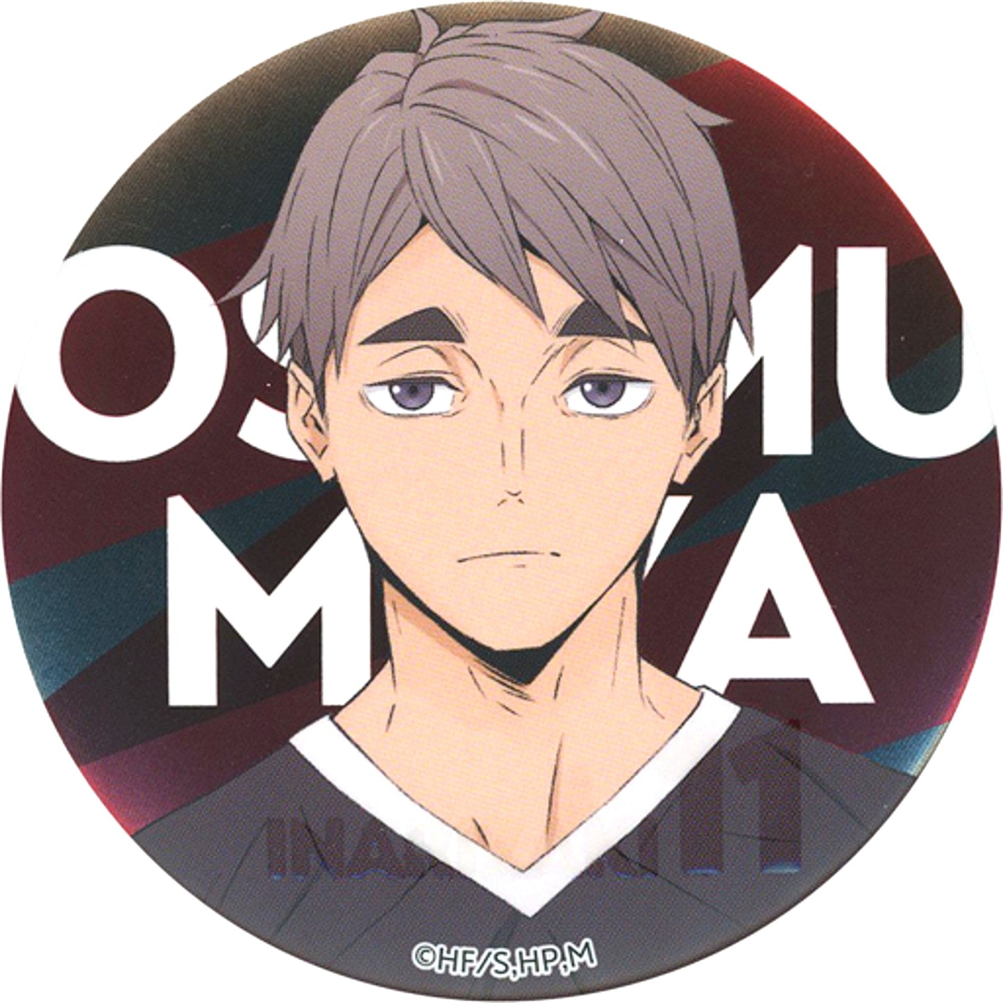Osamu Miya Haikyu!! Joint Practice 2022 Decoration Button Jump Shop Limited [USED]