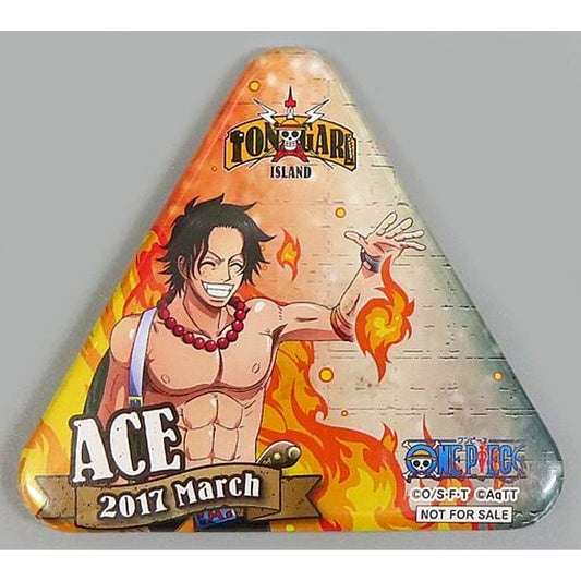 Portgas D. Ace One Piece 2017 March Tongari Button Tongari Island Mission Prize [USED]