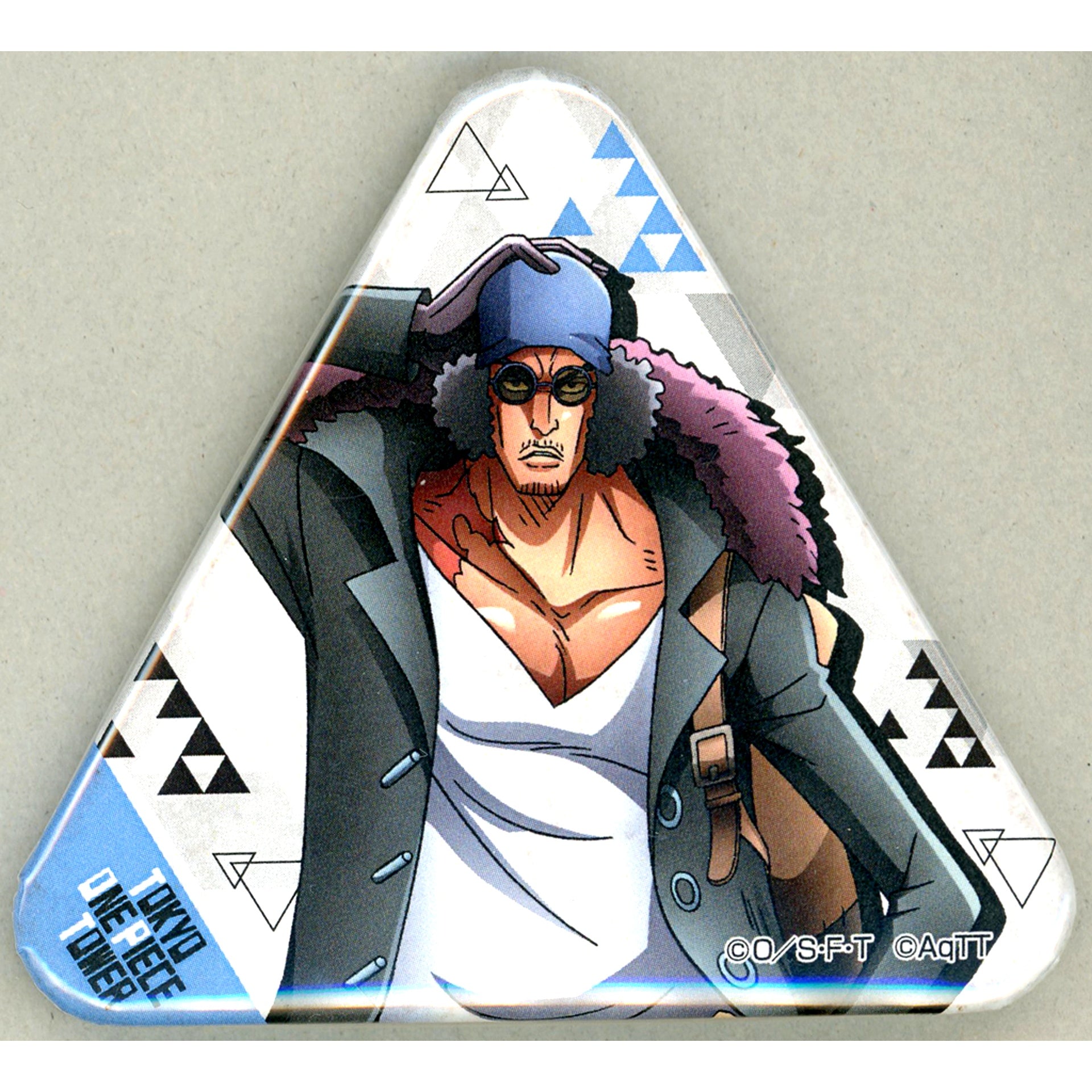 Kuzan One Piece Character Ranking Tongari Button [USED]