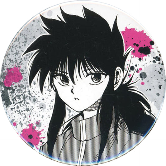 Yu Yu Hakusho Kurama Monochrome Collection Can Badge Yoshihiro Togashi Exhibition Puzzle Limited Buttons [USED]