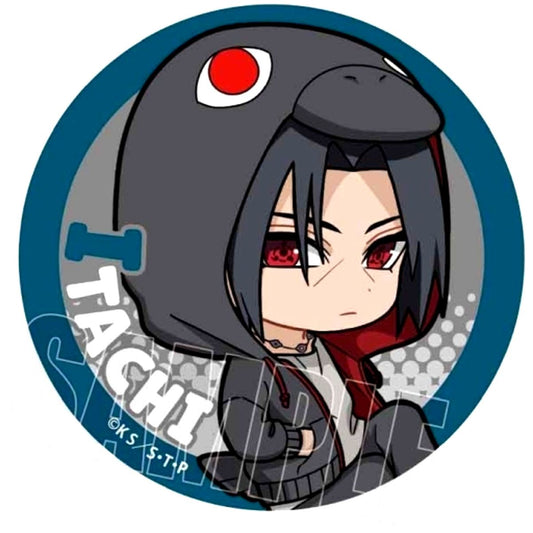 Itachi Uchiha Naruto Shippuden Trading Button Chibi Kigurumi Pajama ver. [USED]