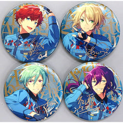 Ensemble Stars!! ALKALOID Gunsei Can Badge Set China 6th Anniversary Limited Edition Buttons [USED]
