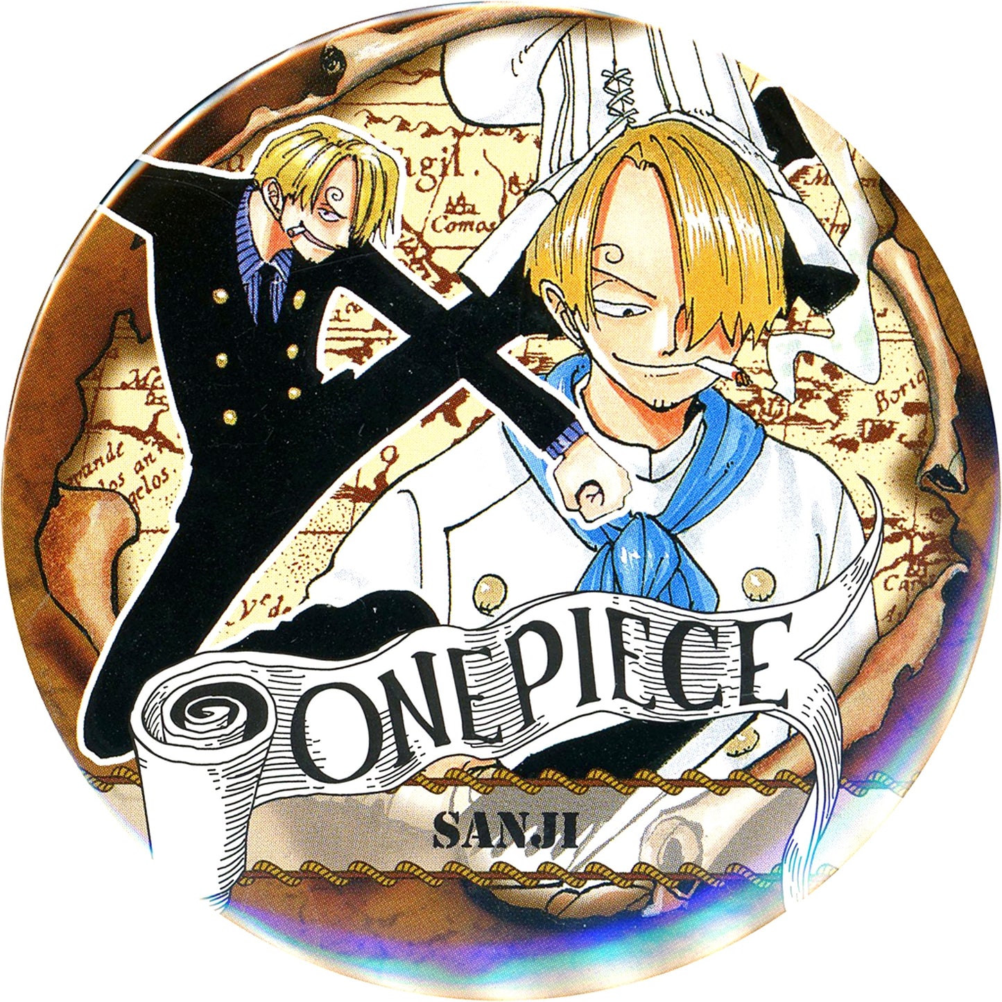 Sanji One Piece Collection Button Vol.1 [USED]